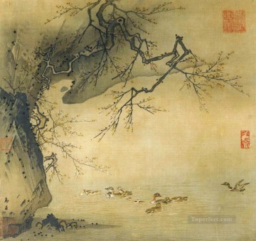 中国 Painting - マユアン春の古い中国人